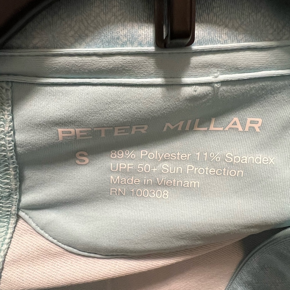Peter Millar Raglan Perth Quarter Zip Pullover - Picture 9 of 12